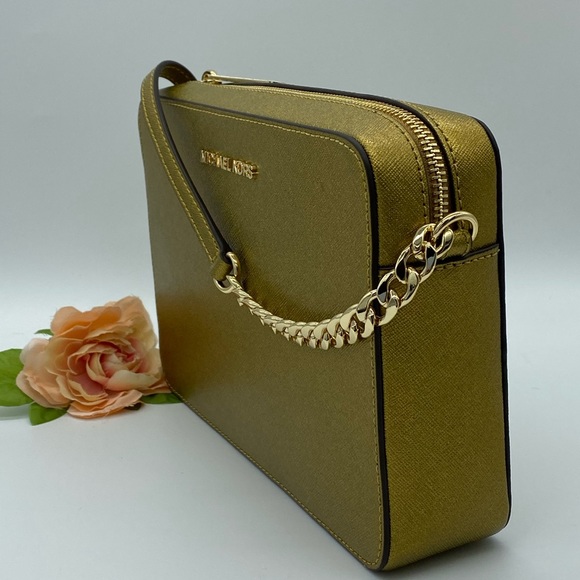 MICHAEL KORS JET SET ITEM LG EW CROSSBODY LEATHER - Picture 6 of 15